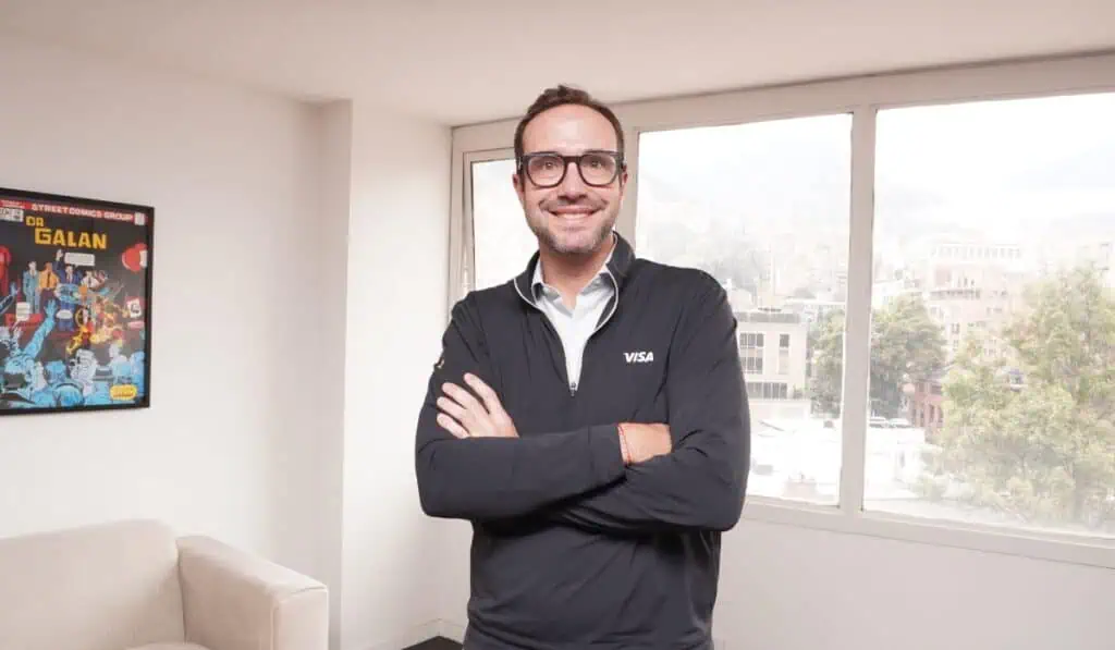 Visa alista nueva tecnología para conectar billeteras colombianas con pagos internacionales Carlos Zavala, gerente general de Visa para la Región Andina