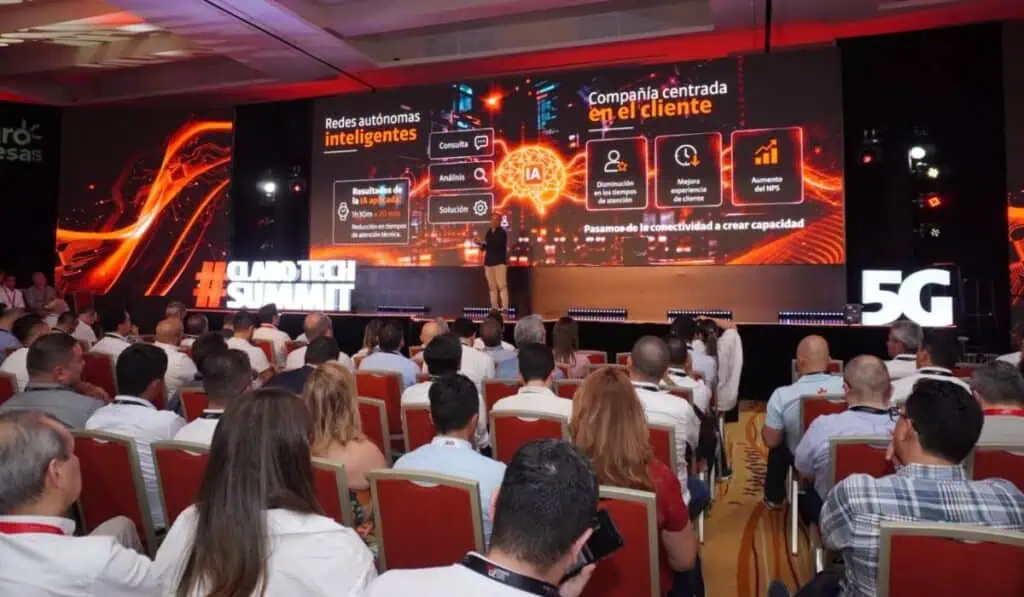 Claro tiene más de 300 iniciativas tras su transformación digital: el 30 % de las antenas están en 5G Claro Tech Summit 2026 en Cartagena