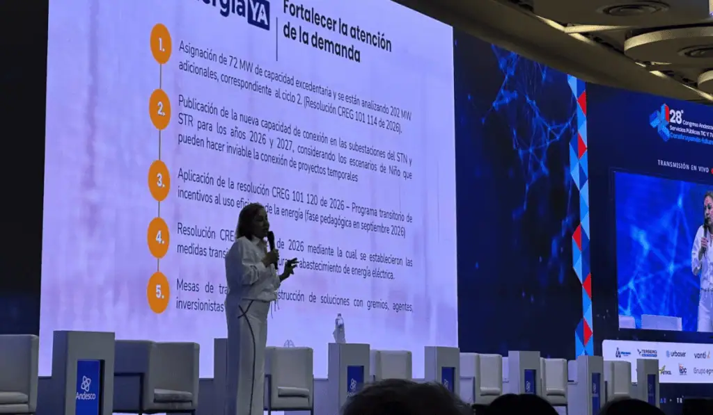 Gobierno De la Espriella no hará subastas de energía en 2026: prepara terreno para 2027 María Noemí Arboleda, ministra de Minas y Energía