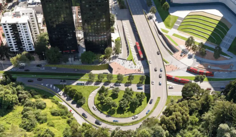 Este domingo inicia desmonte del puente de la calle 100 con Séptima: así cambiará el tránsito Nueva estructura sobre la carrera séptima