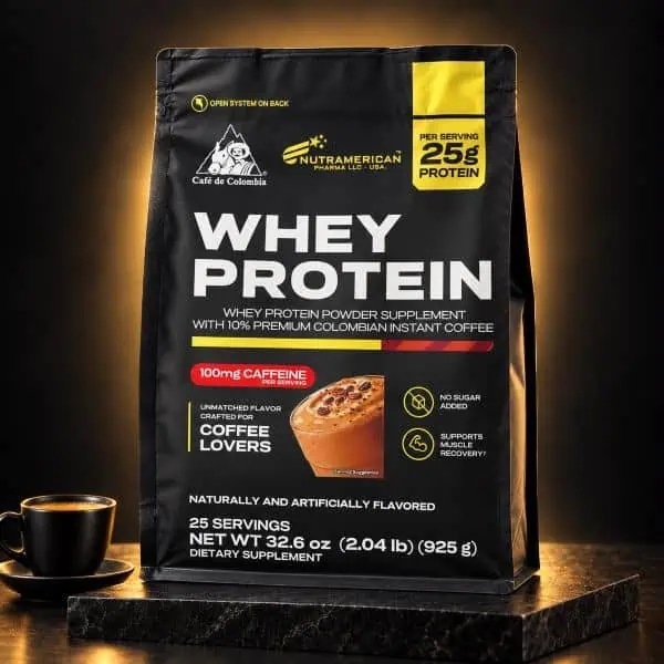 Bipro será la primera proteína del mundo con el sello Café de Colombia Nutramerican Whey Protein