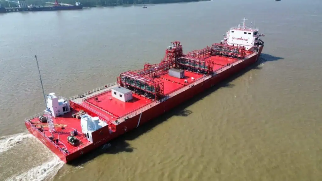 La Regasificadora del Pacífico registró un avance de 80 % y su fase de ampliación estaría lista en abril de 2027 Pargo Rojo. Imagen: Regasificadora del Pacífico
