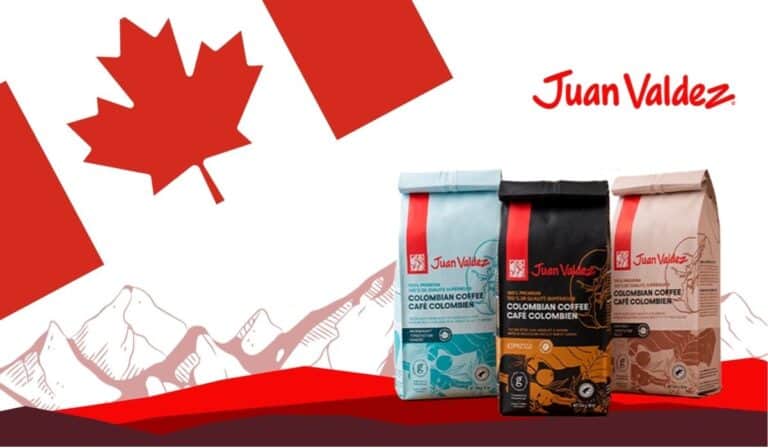 Productos de Juan Valdez podrán ser comprados en más de 400 puntos de Canadá