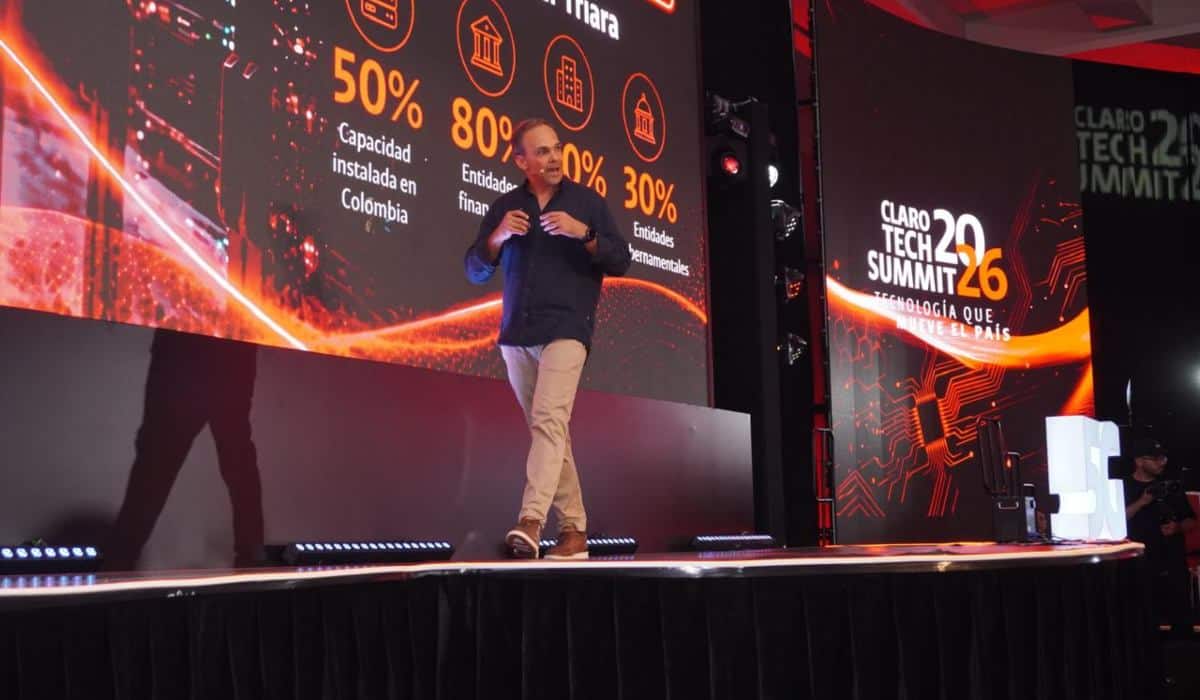 Rodrigo de Gusmao en el Claro Tech Summit 2026
