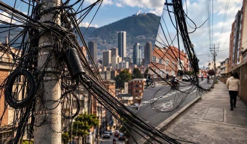 Soterrar cables y redes en Bogotá para ordenar calles costaría más de $20 billones: así está el pulso en el Concejo por este proyecto Soterrar cables y redes en Bogotá para ordenar calles de Bogotá costaría más de $20 billones