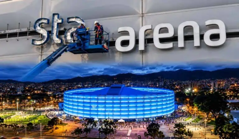 Ya comenzó el desmonte del nombre del Movistar Arena: así será su nueva etapa desde octubre Ya comenzó el desmonte del nombre del Movistar Arena: así será su nueva etapa desde octubre