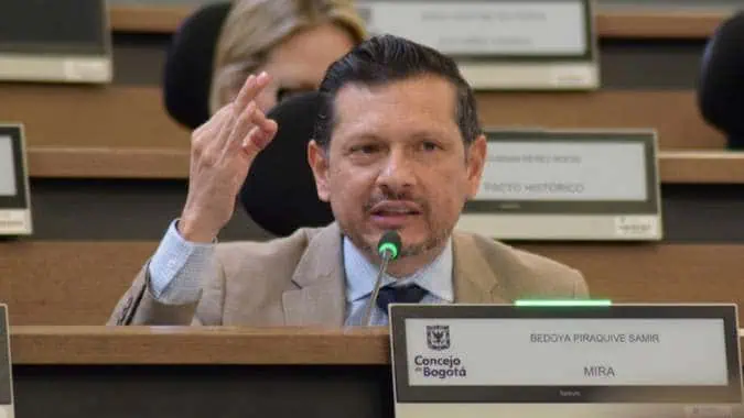 Reforma tributaria de Bogotá: esta es la alerta por el impuesto predial para estratos 1, 2 y 3 concejal Samir Bedoya Piraquive, del Partido MIRA