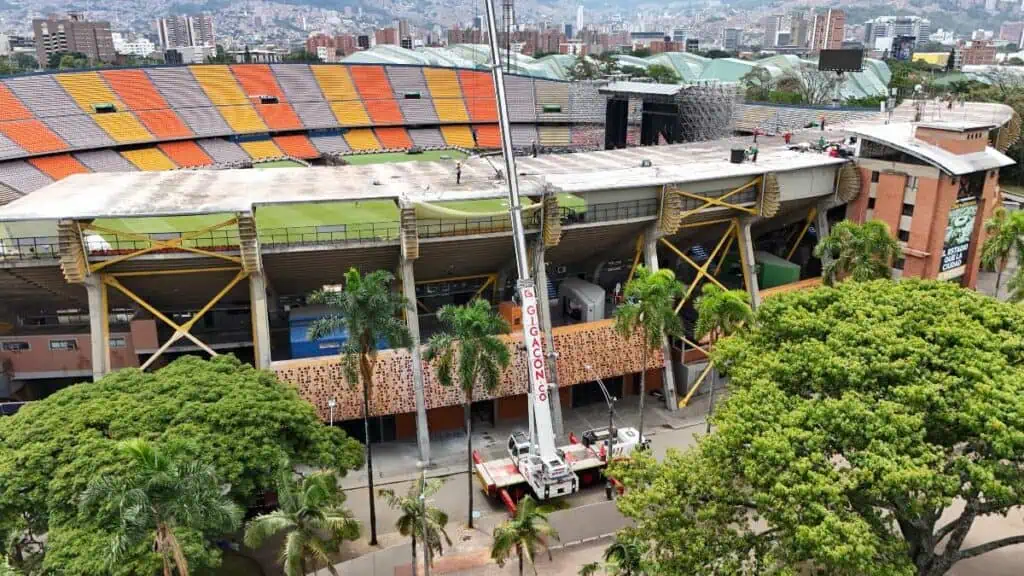 Obras del Atanasio Girardot avanzan y se acerca cierre que obligará a Nacional y Medellín a buscar estadio Obras del Atanasio Girardot avanzan y se acerca cierre que obligará a Nacional y Medellín a buscar estadio