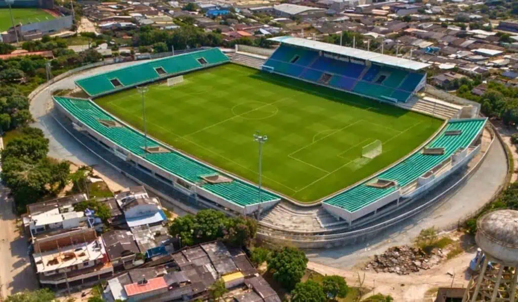 Millonaria transformación ampliará un tradicional estadio en Colombia hasta los 25.000 espectadores Estadio Arturo Cumplido Sierra, en Sincelejo