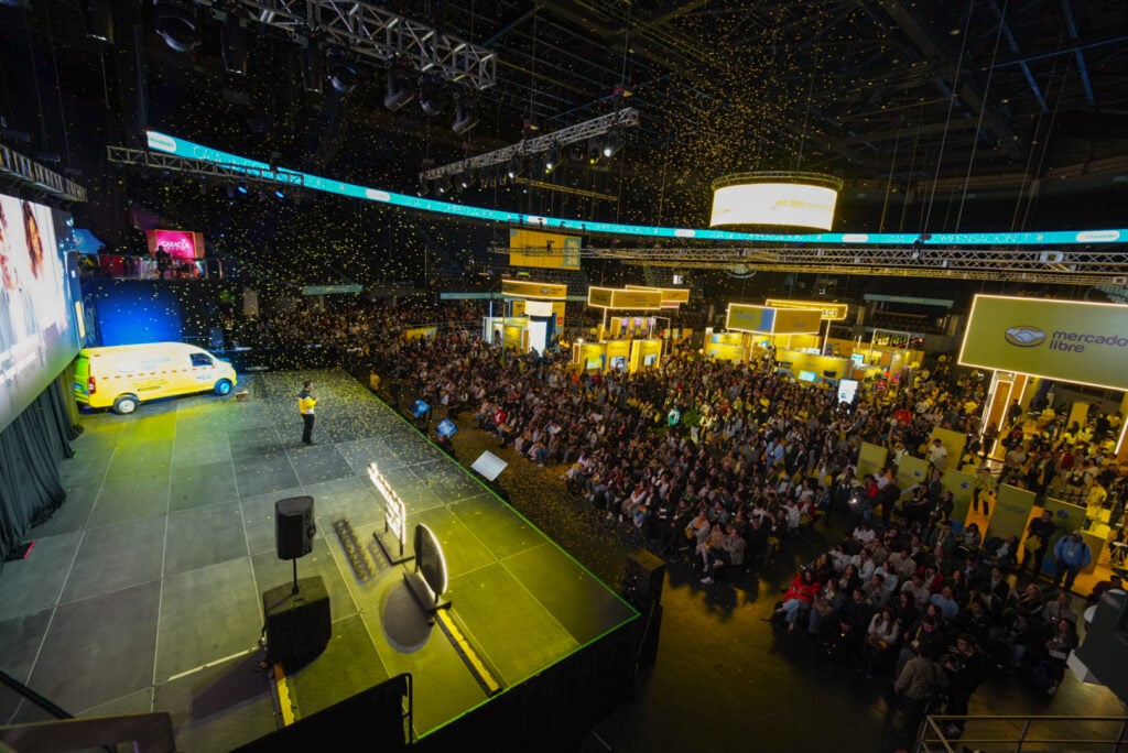 Mercado Libre anuncia inversión de US$600 como parte de su plan de expansión logístico y corporativo en Colombia Mercado Libre Experience 2026. Foto: Cortesía.