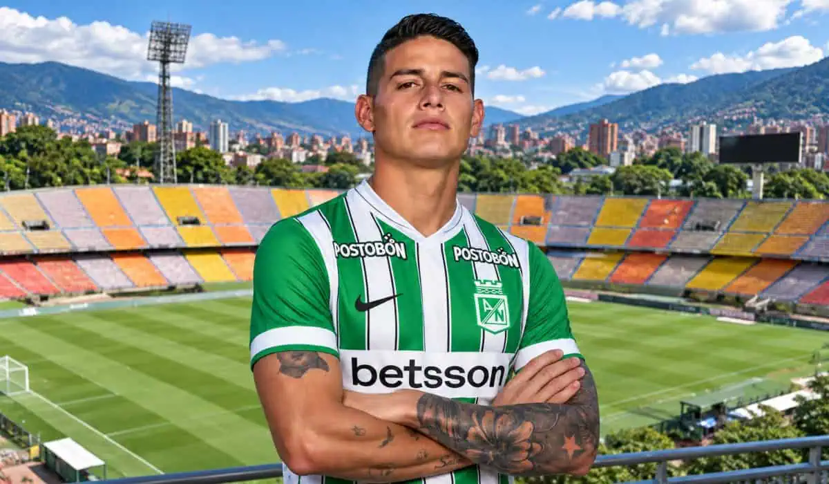 James Rodríguez será nuevo jugador de Atlético Nacional