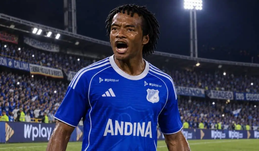 Tres equipos concentran el 80 % de la venta de camisetas en el fútbol colombiano Juan Guillermo Cuadrado regresará al fútbol colombiano después de 17 años para jugar en Millonarios