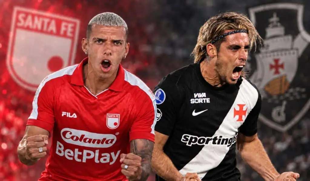 Santa Fe es favorito ante Vasco da Gama en El Campín, pero las apuestas favorecen al equipo brasilero para clasificar en Sudamericana Santa Fe es favorito ante Vasco da Gama en El Campín, pero las apuestas favorecen al equipo brasilero para clasificar