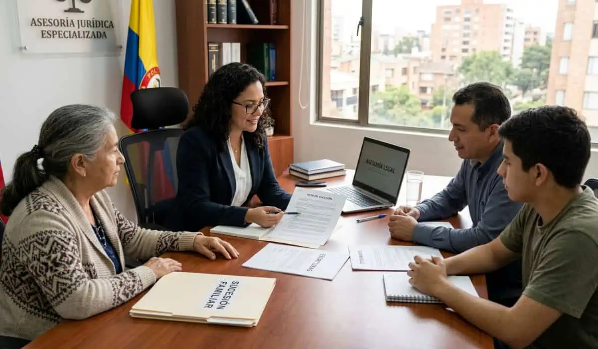 sucesion en colombia herencias