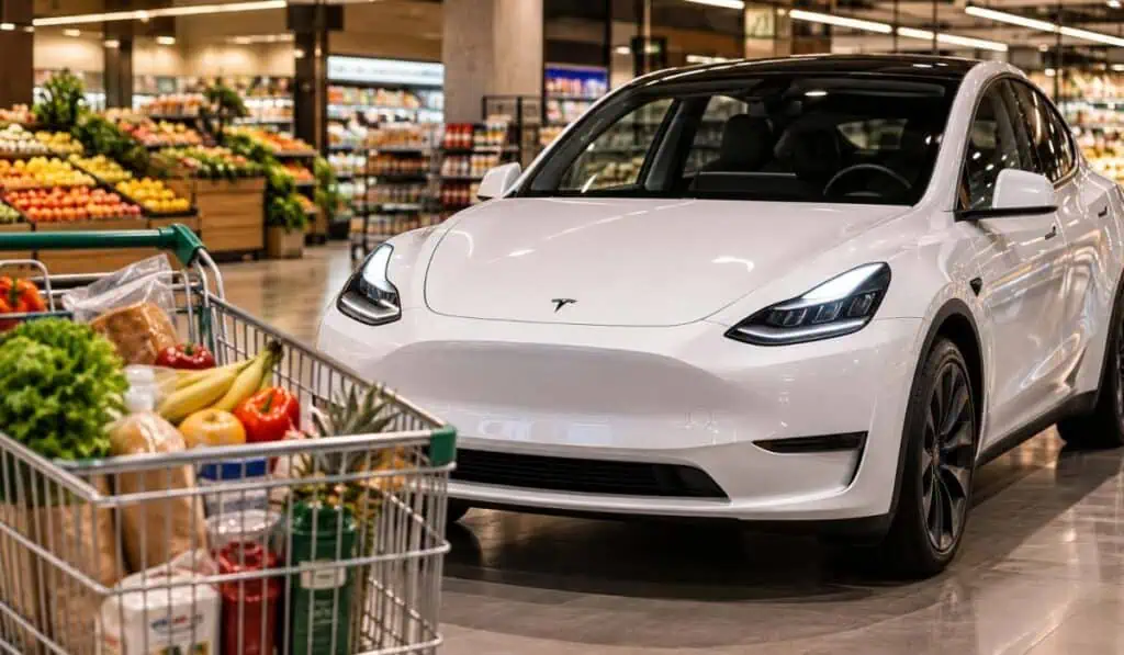 Clientes de famoso supermercado podrán ganar un Tesla: este es el requisito para participar Clientes de famoso supermercado podrán ganar un Tesla: este es el requisito para participar