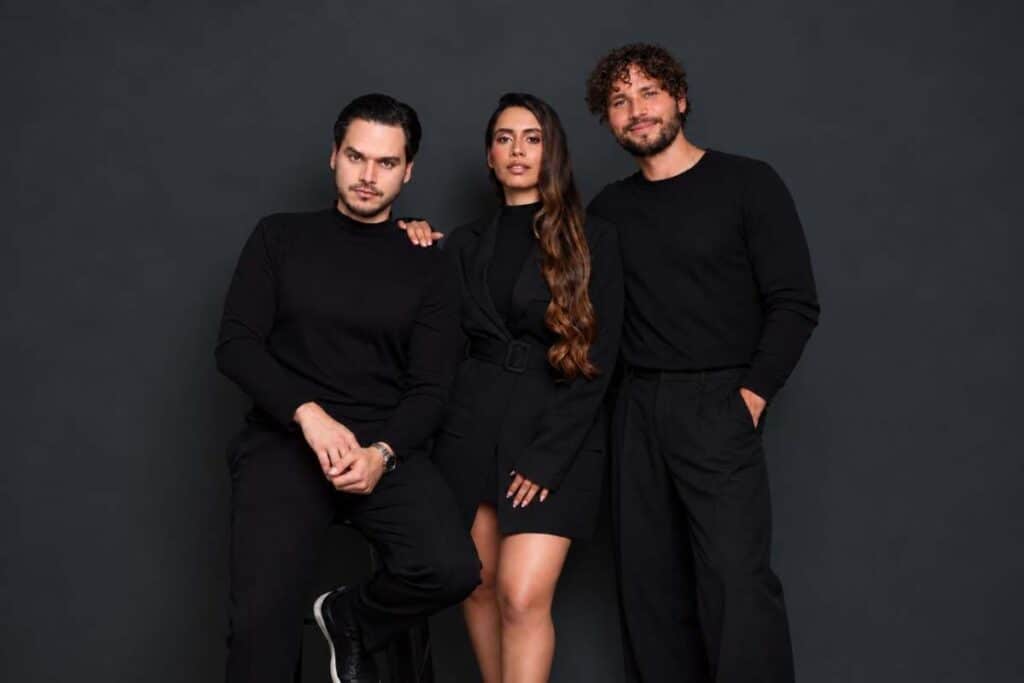Esta empresa colombiana pasó de vender $600 millones a mover $20.000 millones y ahora va por México Daniela Muñoz; y Sebastián y Esteban Hernández Dugand, directivos New Weatlh