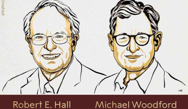 Robert E. Hall y Michael Woodford ganan Nobel de Economía con investigación de política monetaria y decisiones macroeconómicas Ganadores Nobel de Economía
