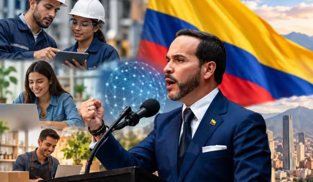 Gobierno De la Espriella anuncia nuevo beneficio para trabajadores y empresas en Colombia Gobierno De la Espriella anuncia nuevo beneficio para trabajadores y empresas en Colombia