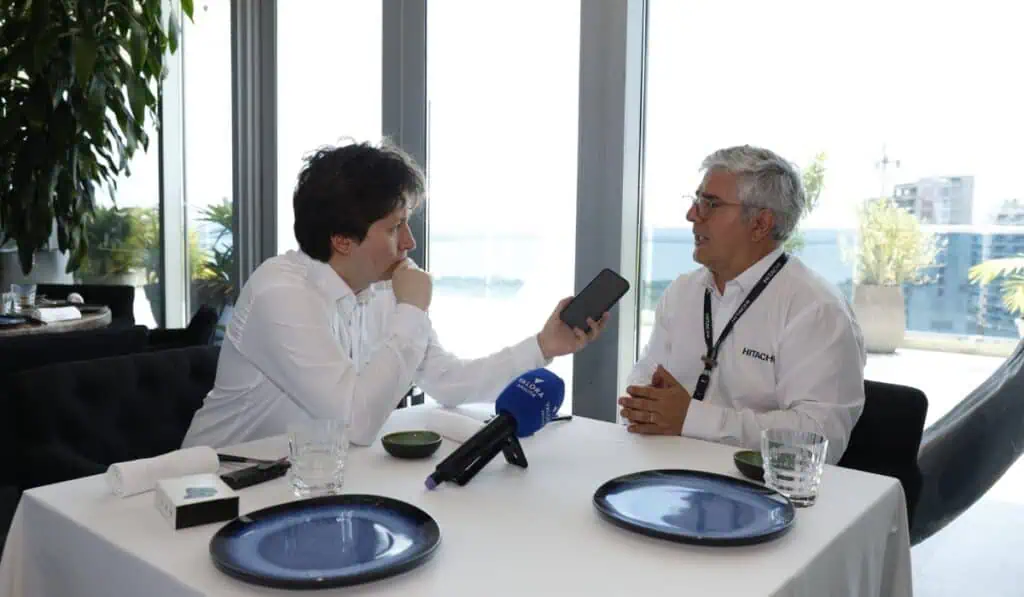 Hitachi invirtió US$80 millones para expandirse en Risaralda; proyecta ganancias por US$300 millones en 2026 Javier Ricardo Ruiz, gerente de Hitachi Energy, en entrevista. Imagen: Hitachi Energy
