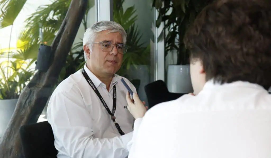 Hitachi invirtió US$80 millones para expandirse en Risaralda; proyecta ganancias por US$300 millones en 2026 Javier Ricardo Ruiz, gerente de Hitachi Energy. Imagen: Hitachi Energy