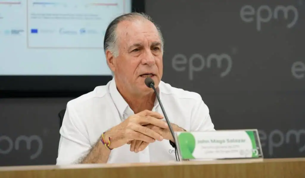 EPM solo recupera $57 de cada $100 que invierte en el Caribe; espera $800.000 millones del Gobierno De la Espriella John Maya, gerente de EPM. Imagen: EPM