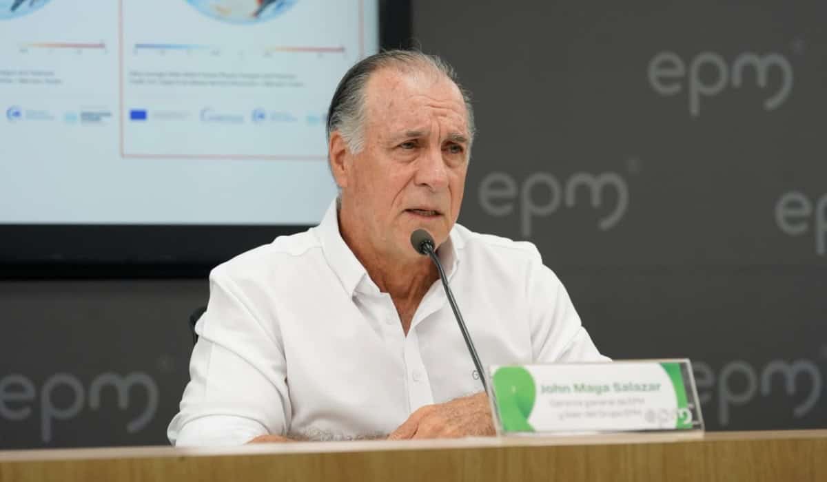 John Maya, gerente de EPM. Imagen: EPM