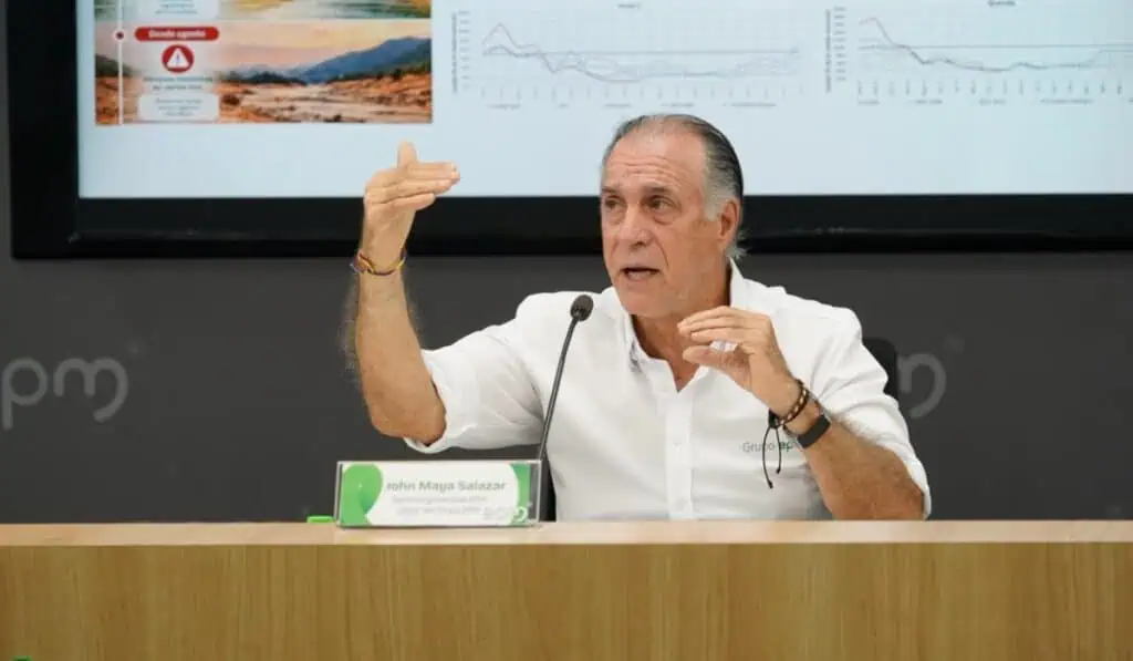 EPM solo recupera $57 de cada $100 que invierte en el Caribe; espera $800.000 millones del Gobierno De la Espriella John Maya, gerente de EPM. Imagen: EPM