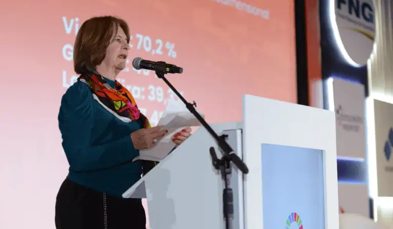 Sector microfinanciero colombiano se alista para trazar la agenda país 2026-2030 Maria Clara Hoyos, presidente ejecutiva de Asomicrofinanzas.