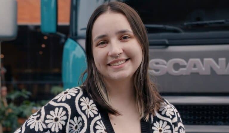 Mariana Reis, ingeniera ambiental de Scania