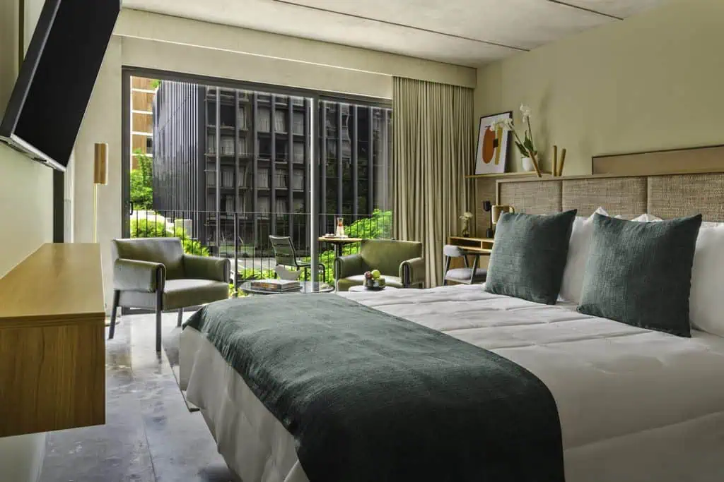 Guadalajara y Ciudad de México: así son los nuevos y renovados hoteles NH en México Habitaciones NH Guadalajara Studios en México. Foto: Cortesía.