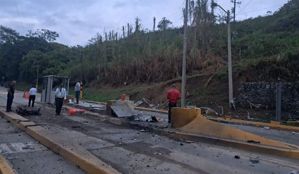 Segundo atentado contra el peaje El Bordo en octubre: Gobierno anuncia medidas de seguridad Segundo atentado contra el peaje El Bordo en octubre