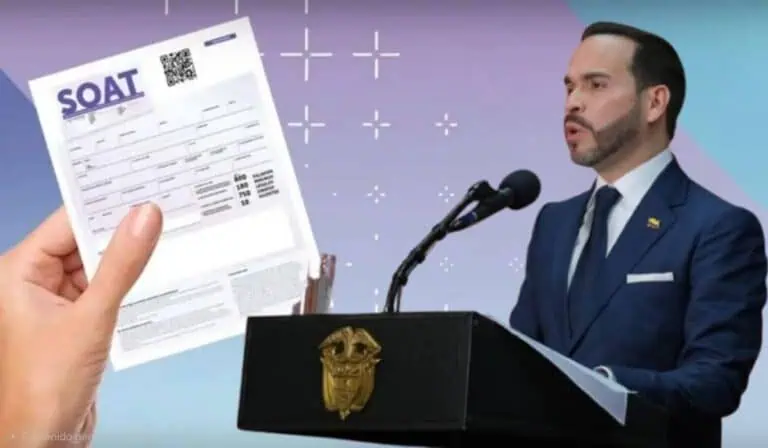 Se vienen cambios clave para comprar el SOAT en Colombia: Gobierno deberá aplicarlos Orden al Gobierno De La Espriella plantea cambios en el SOAT