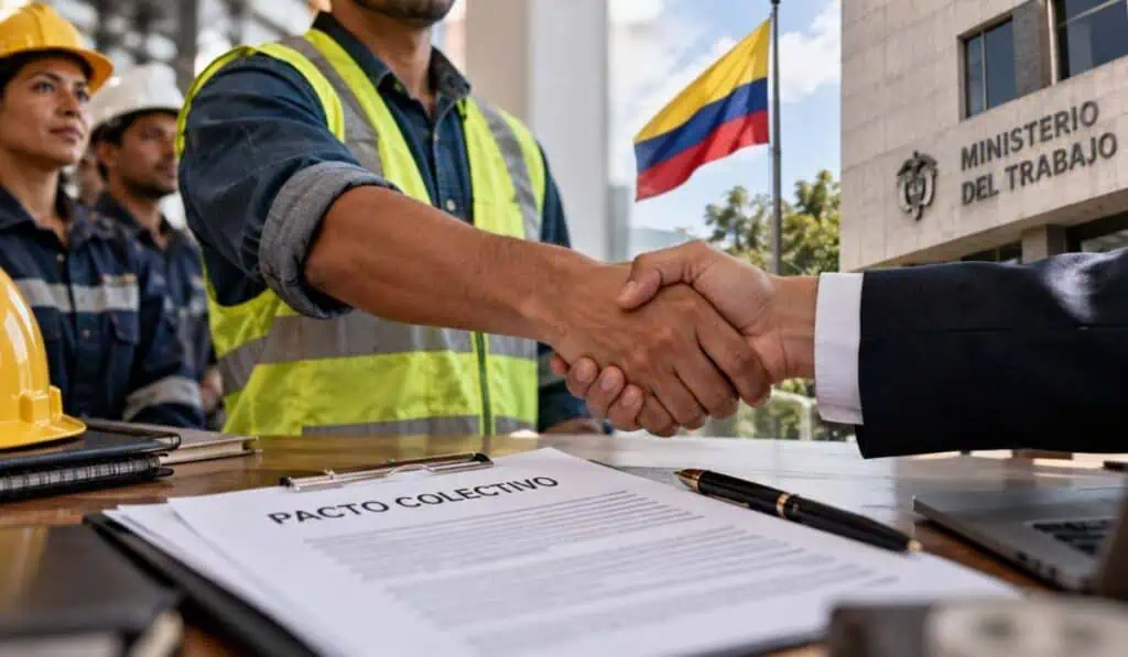 Pactos colectivos en Colombia: qué cambiaría para las empresas y los trabajadores si Gobierno De la Espriella deroga el decreto laboral Pactos colectivos en Colombia: qué cambiaría para las empresas y los trabajadores