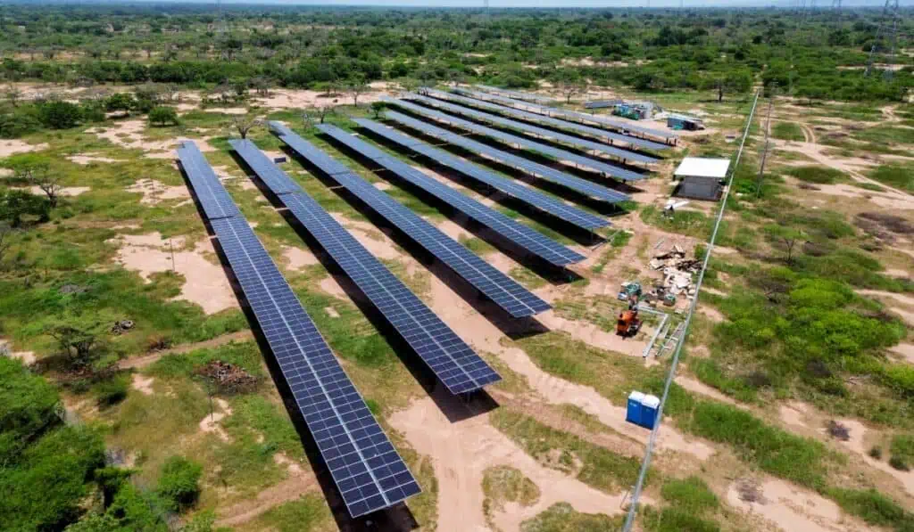 Enel y Krelo Energy son las compañías que lideran los proyectos más grandes de energía solar en Cesar Proyectos solares en Valledupar. Imagen: SER Colombia / Unergy