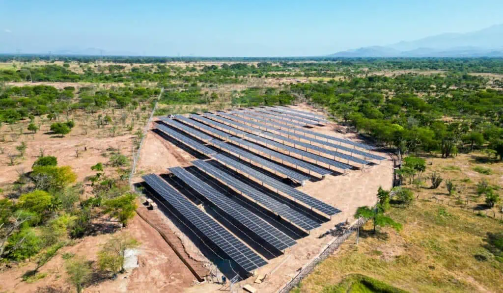 Enel y Krelo Energy son las compañías que lideran los proyectos más grandes de energía solar en Cesar Proyectos solares en Valledupar. Imagen: SER Colombia / Unergy