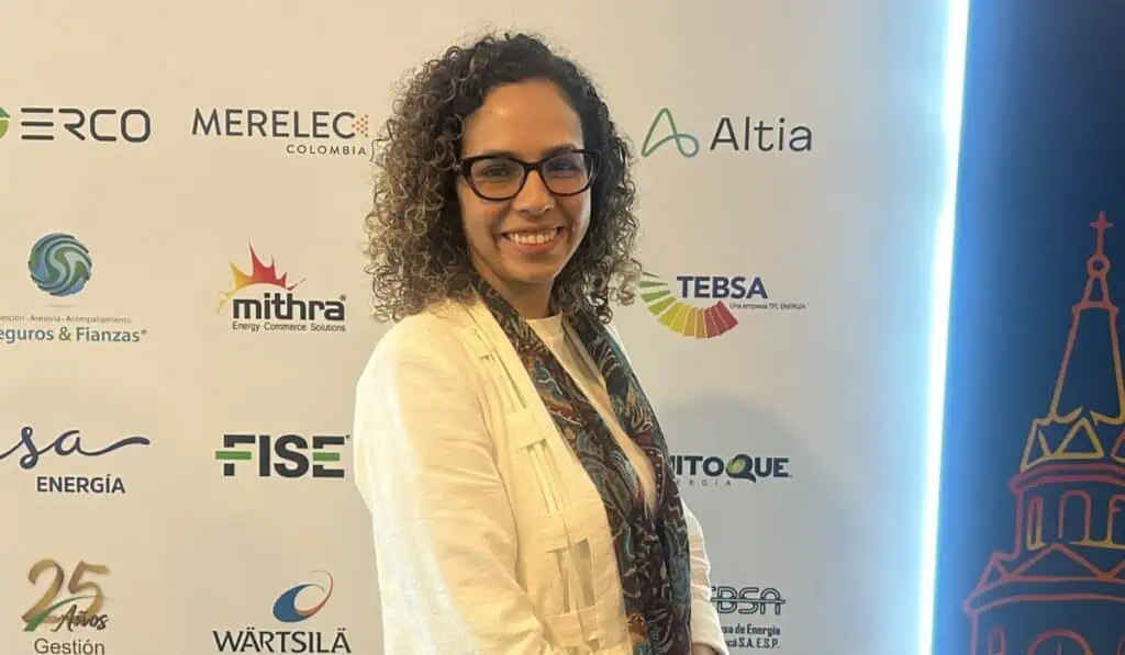 EDF de Francia: una de las empresas energéticas más grandes del mundo que invirtió en Colombia Raíssa Cafure Lafranque, CEO de EDF. Imagen: Alejandro Correa / Valora Analitik
