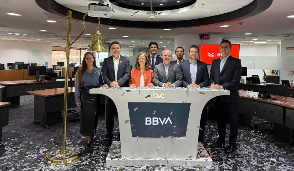 BBVA Colombia regresó al mercado local luego de 12 años con emisión de bonos sostenibles en Bolsa de Colombia Regreso al mercado de capitales local de BBVA colombia
