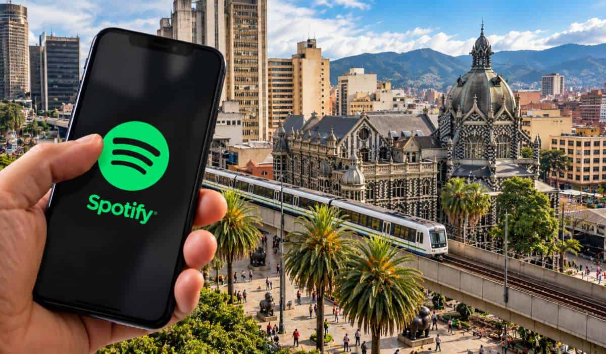 Spotify facturó en tres meses casi el doble del presupuesto anual de Medellín
