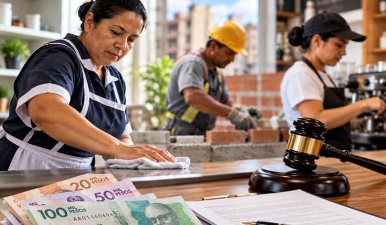 Trabajadores pueden reclamar salarios, prestaciones e indemnizaciones aunque no hayan firmado contrato
