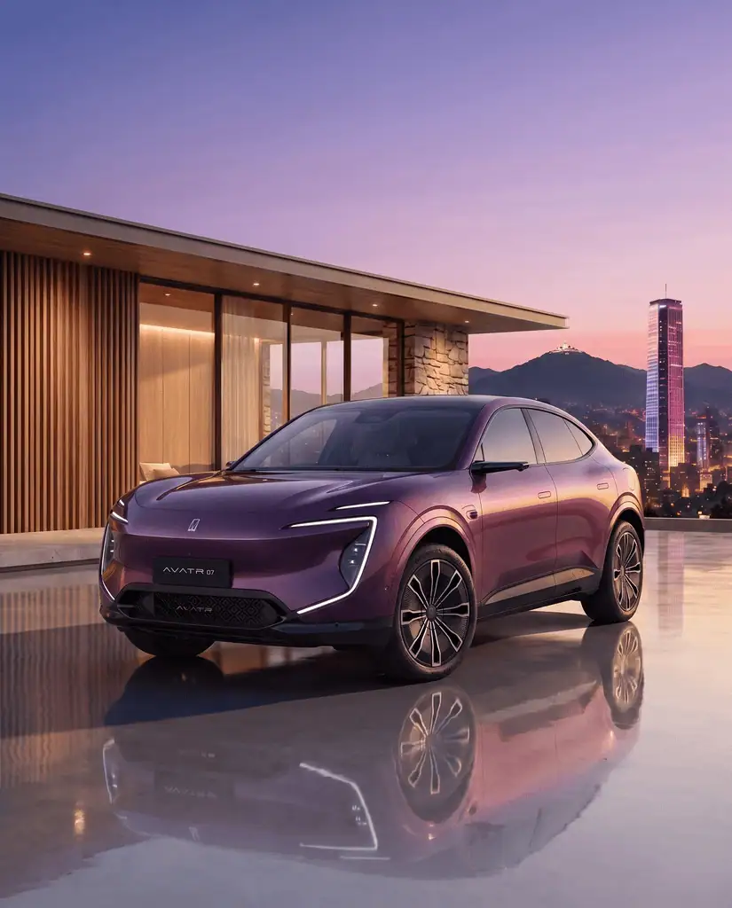 Llega Avatr a Colombia, la marca de lujo de Changan, CATL y Huawei Avatr 07. Foto: Cortesía.