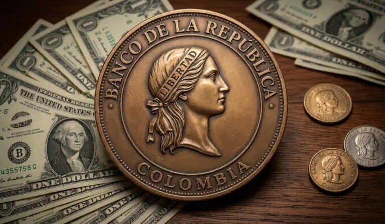 Dólar en Colombia termina jornada al alza a la espera de decisión de tasas del BanRep dolar en colombia espera de tasas de interes
