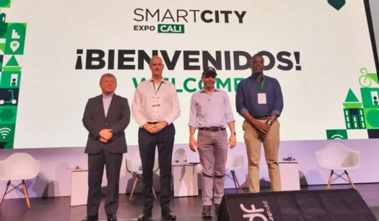 Cali reactiva los grandes eventos con Smart City Expo de Corferias tras el sismo de agosto Inauguración de Smart City Expo en Cali. Foto: Corferias.
